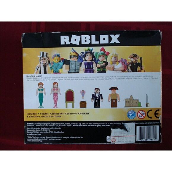 Roblox Neverland Lagoon Celebrity Collection 9 Piece Mix & Match W/ Virtual Code - Picture 2 of 2